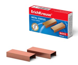 Zszywki 24/6 miedziowane ERICH KRAUSE EK7143