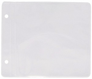 Koszuka na 1 CD wpinana do segregatora (10szt)