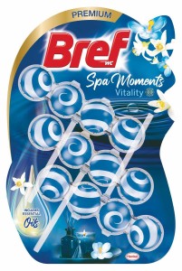 Kulki myjąco-zapachowe BREF Spa Moments (3x50g)