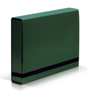 Teczka A4/4cm BOX CARIBIC ZIELONA
