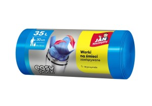 Worki na śmieci 35l (36szt) JAN NIEZBĘDNY
