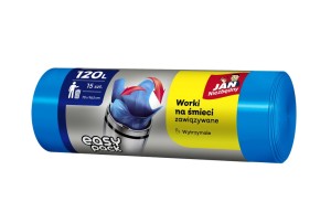 Worki na śmieci 120l (15szt) JAN NIEZBĘDNY