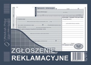 Zgłoszenia reklamacyjne A5 (601-3)