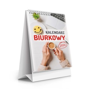 Kalendarz biurkowy MERKURY A5 na spirali