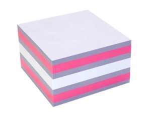 Notes kostka samoprzylepna 75x75 NEON LAWENDA