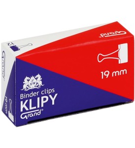 Spinacz klips 19mm (12szt) (110-1092)