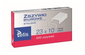 Zszywki 23/10 TETIS GZ102-A
