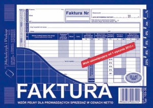 Faktura VAT A5  (103-3E)