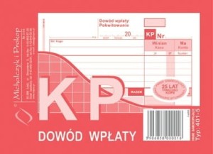 KP-dowód wpłaty (401-5)