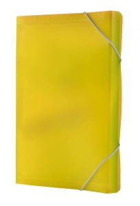 Teczka harm.z gumką nar (13) ŻÓŁTA TETIS (BT621-Y)
