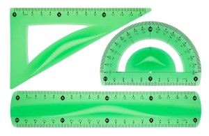 Zestaw geometr.elastyczny (BL010-ZK) ZIELONY