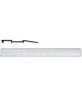 Linijka 30cm aluminiowa GR111-30 (130-1323)