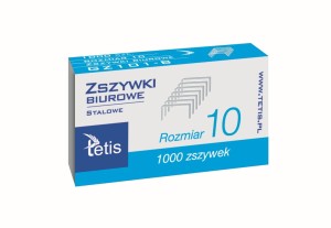Zszywki małe "10" TETIS GZ101-B
