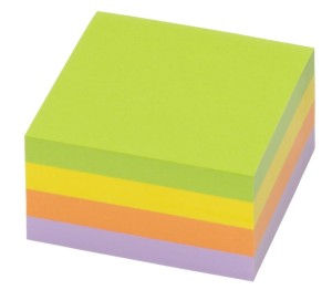 Notes kostka samoprzylepna 75x75 KOLOR SPRING