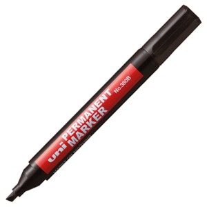 Marker ścięty No.380B UNI CZARNY
