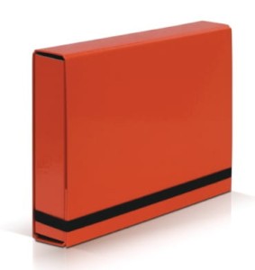Teczka A4/4cm BOX CARIBIC J.CZERWONA