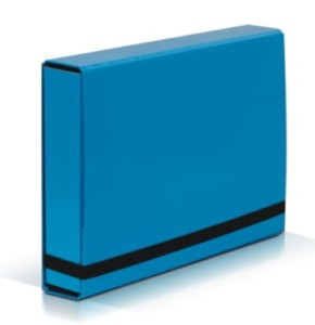 Teczka A4/4cm BOX CARIBIC J.NIEBIESKA