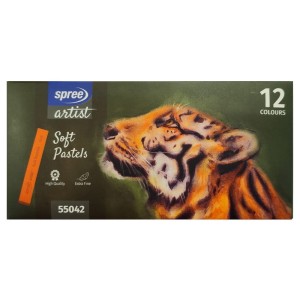 Kredki pastele suche KIN Extra Fine (12kol)
