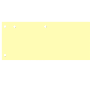 Przekładki 240x105 (100szt) ŻÓŁTE JASNE