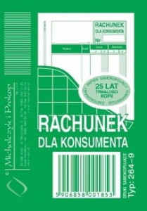 Rachunek konsumenta A7 (264-9)